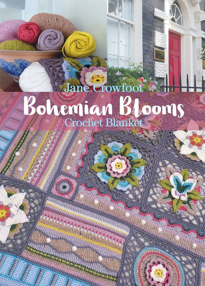 Bohemian Blooms Crochet Blanket