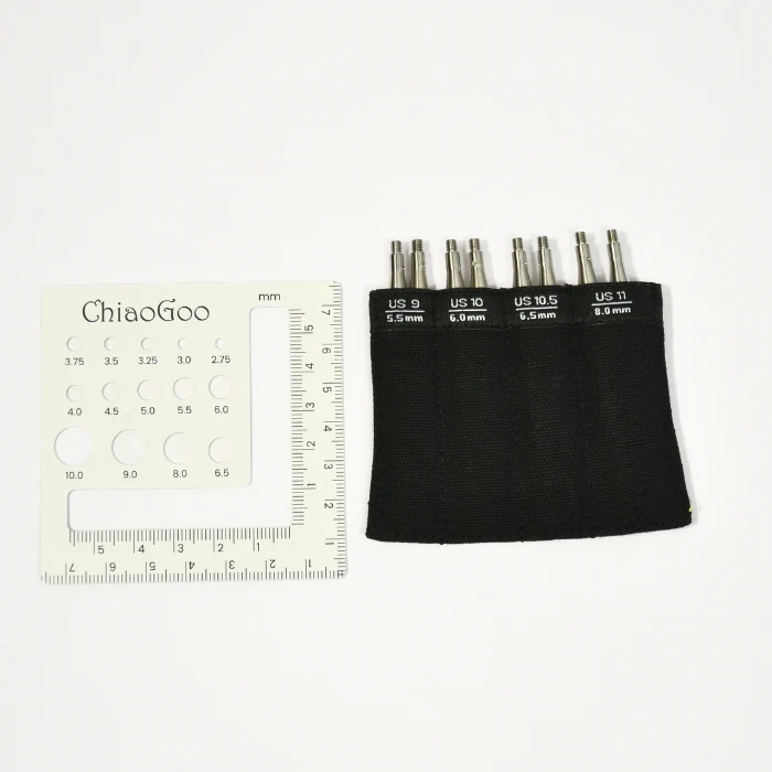 ChiaoGoo TWIST Shorties Large Interchangeable Set 3" (8cm) - Image 3