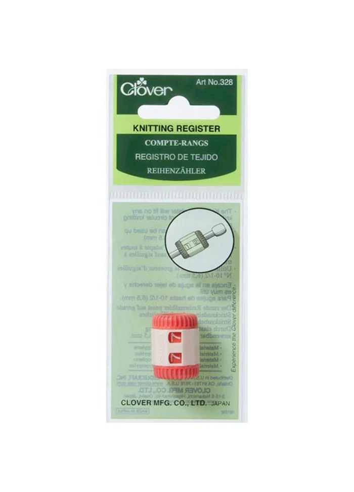Clover Basic Row Counter / Knitting Register