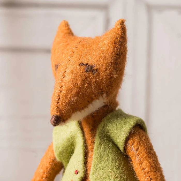 Corinne Lapierre Fergus Fox Felt Craft Kit - Image 2