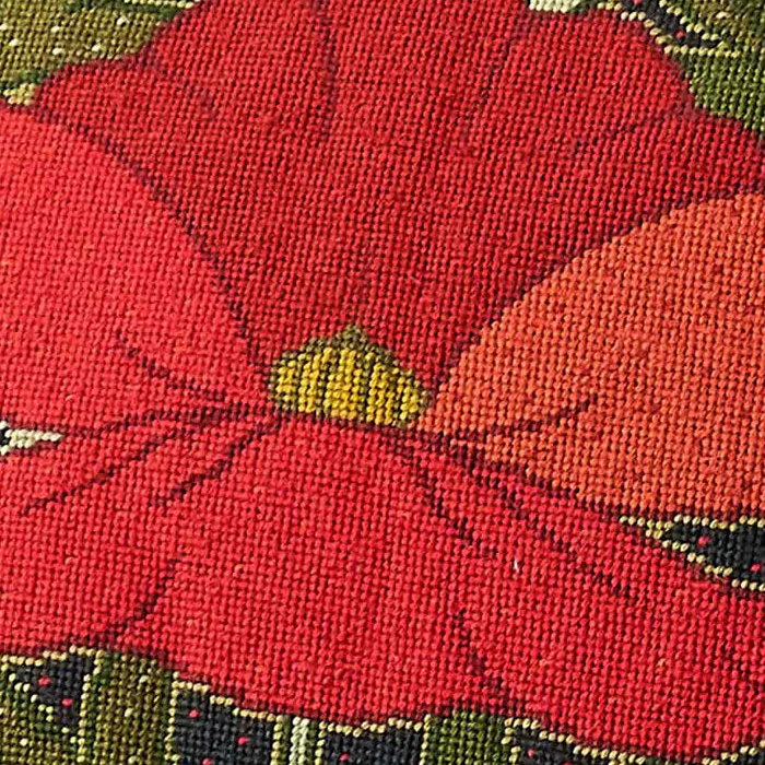 Ehrman Poppies Cushion - Image 2