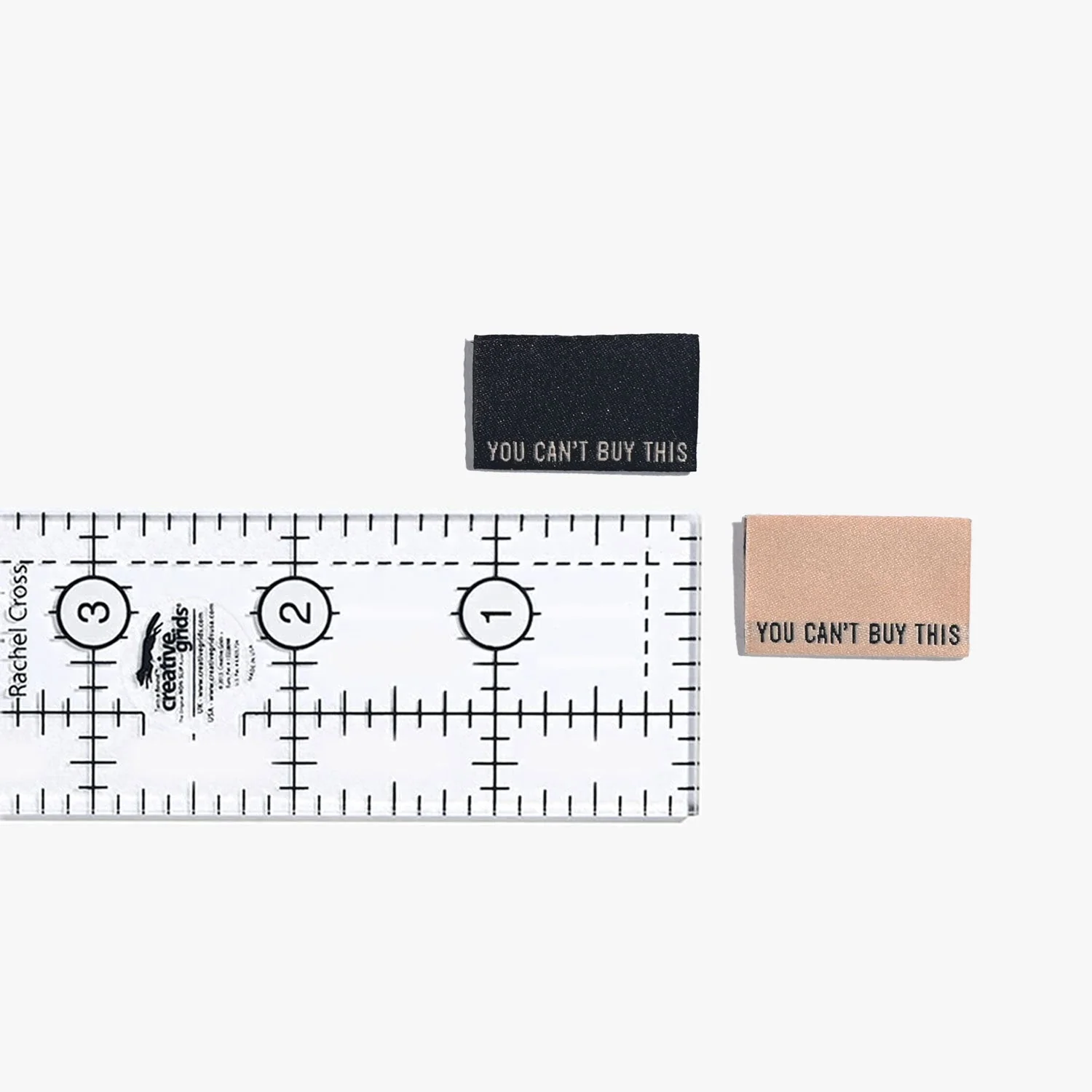 Kylie and The Machine You Can't Buy This (Black and Cream) Sew-in Labels - Image 5