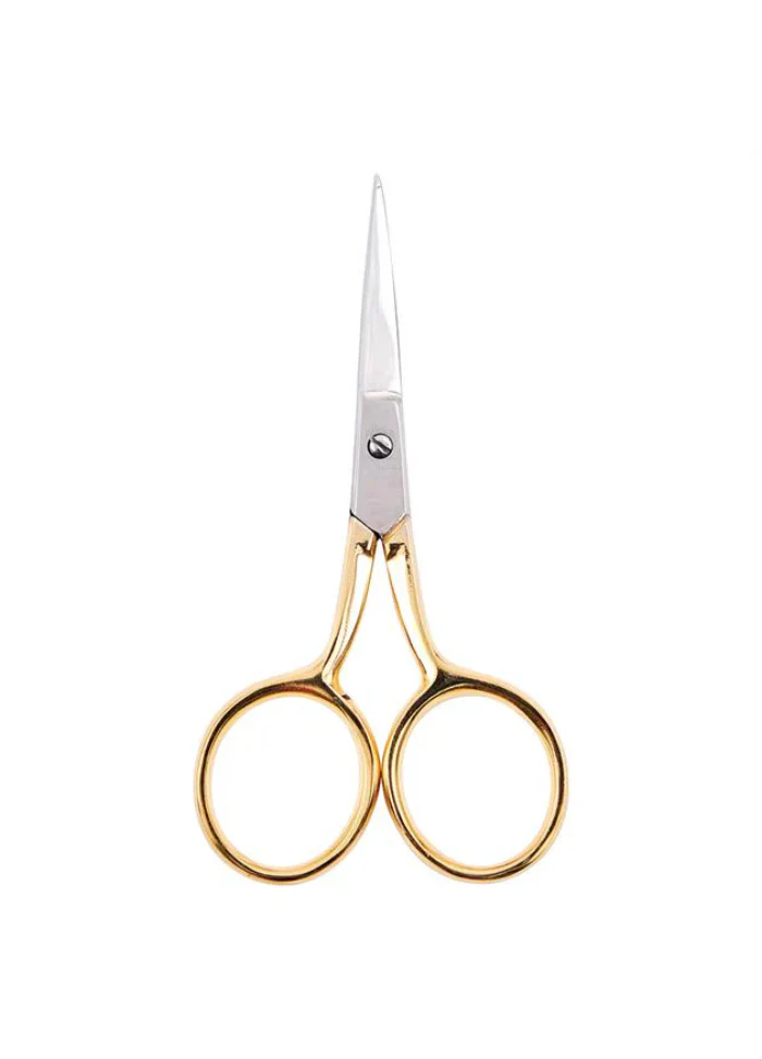 Klasse Embroidery Scissors Extra Large Handle 105 mm Gold - Image 2