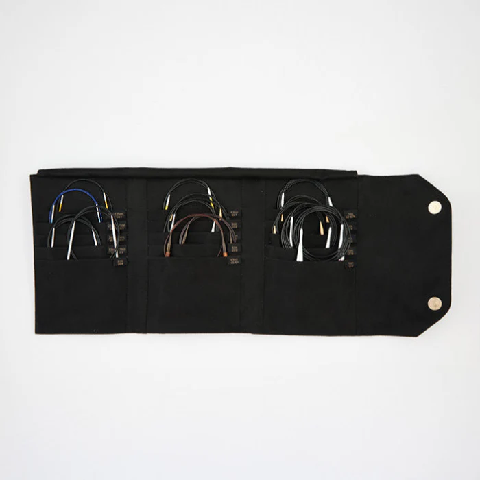 KnitPro Fixed Circular Needle Case (Coal) - Image 3