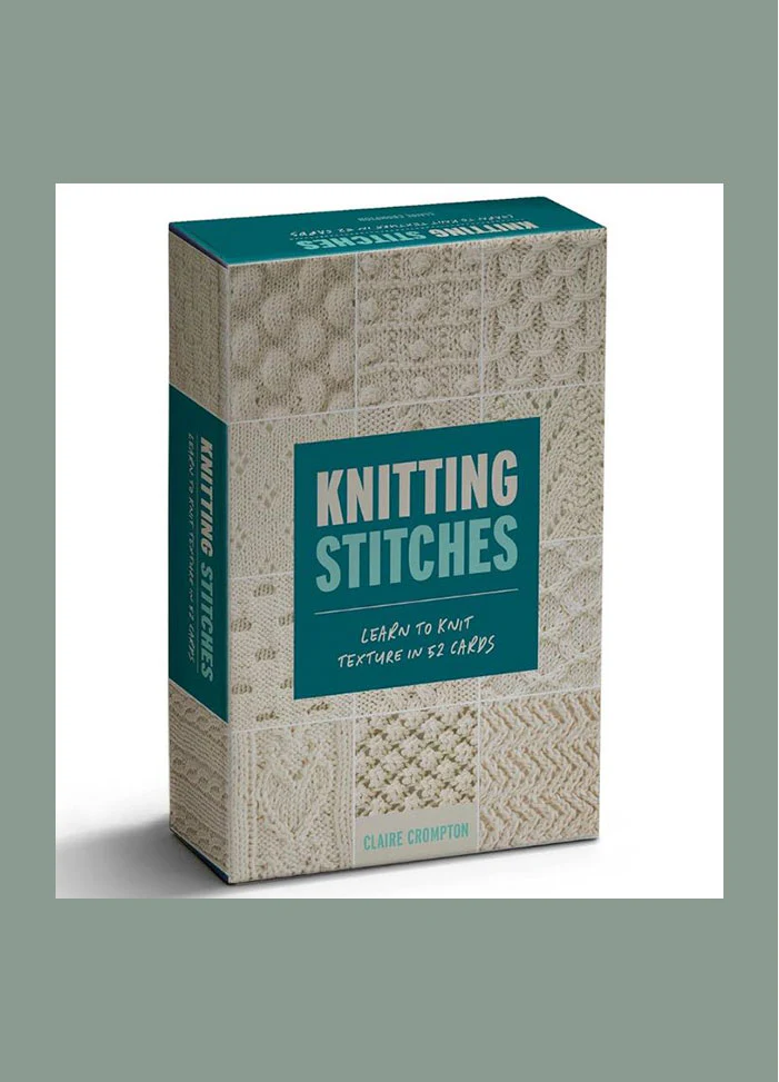 Knitting Stitches Card Deck