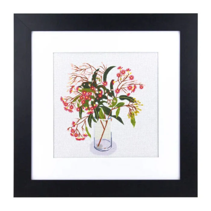 Nicola Woodcock Flowering Gum Half Stitch Kit - Image 2