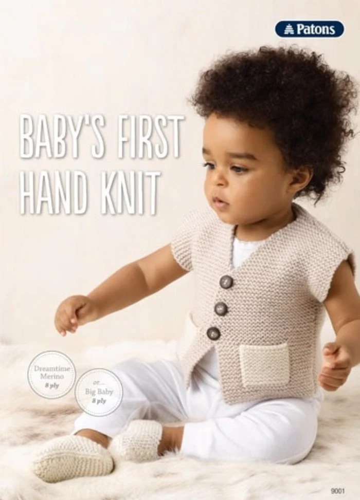 Patons Baby's First Hand Knit 9001