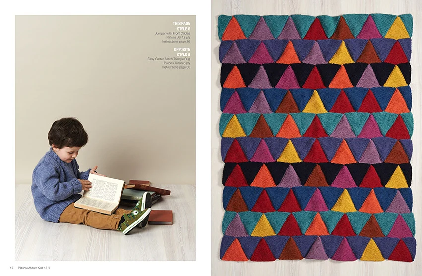 Patons Hand Knits For Modern Kids 1317 - Image 6