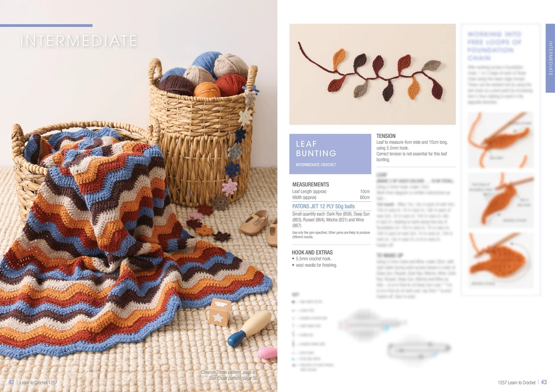 Patons Learn To Crochet 1257 - Image 22