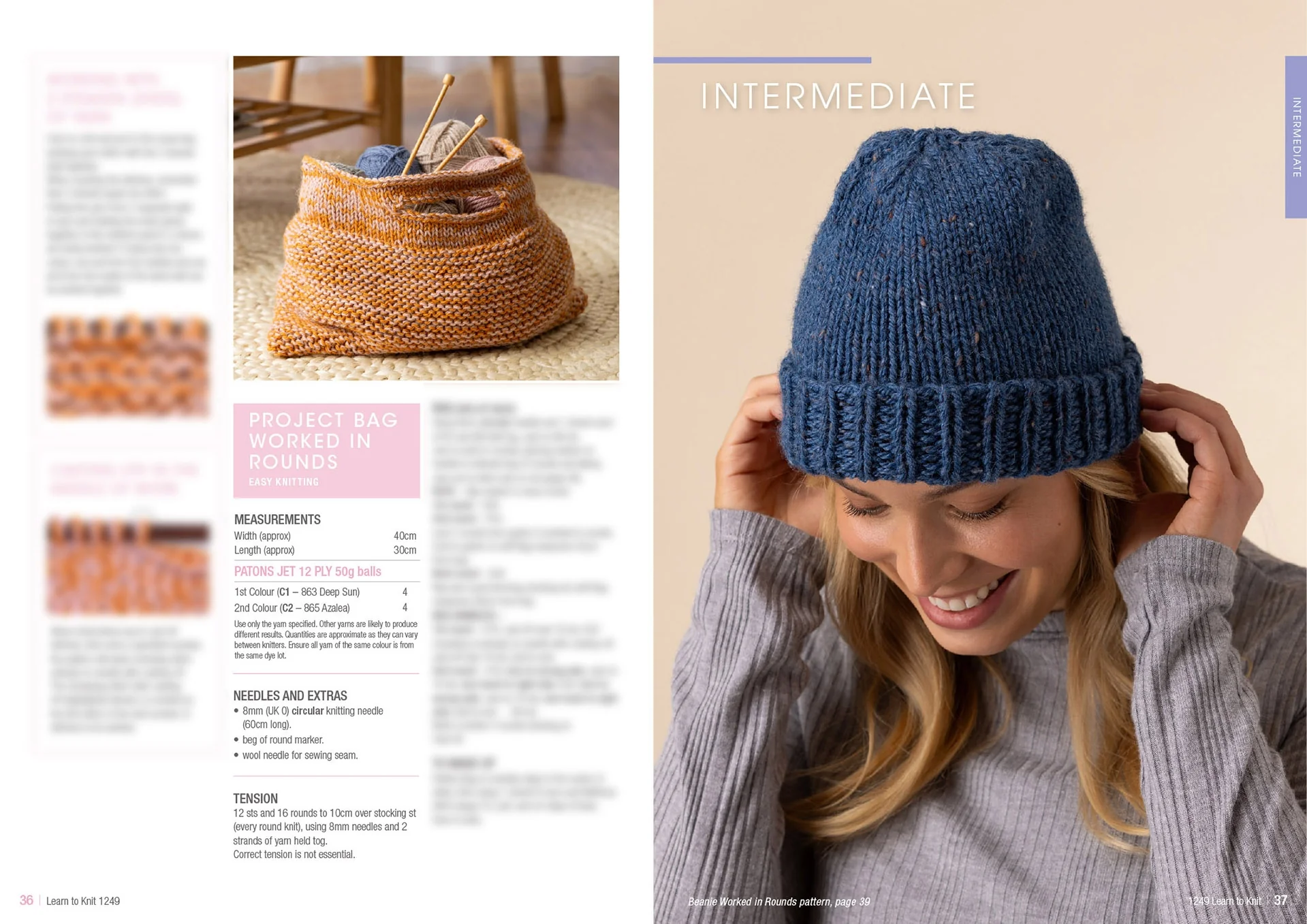 Patons Learn To Knit 1249 - Image 18