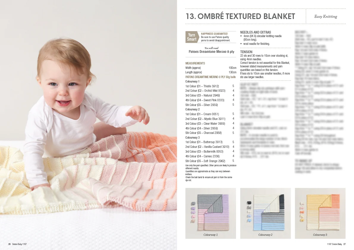 Patons Ombre Baby 1107 - Image 14