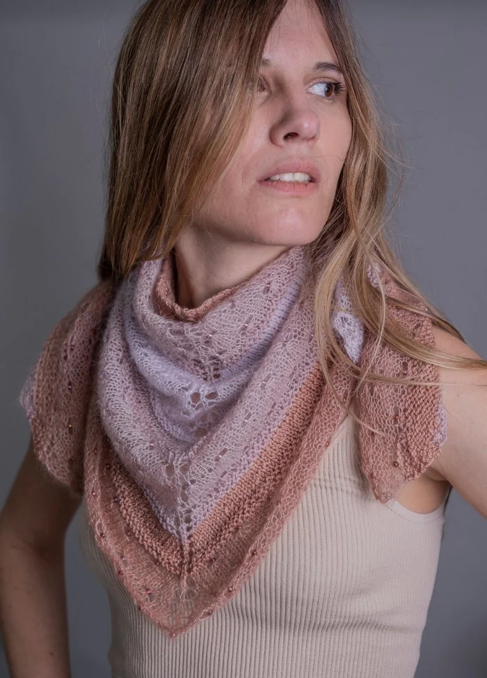 Pope Knits Rina Mini Shawl Digital Pattern - Image 3