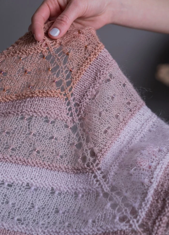 Pope Knits Rina Mini Shawl Digital Pattern - Image 4