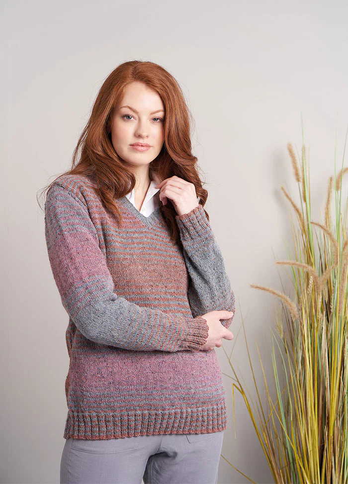 Rowan Forever Sweater V-Neck Digital Pattern - Image 3