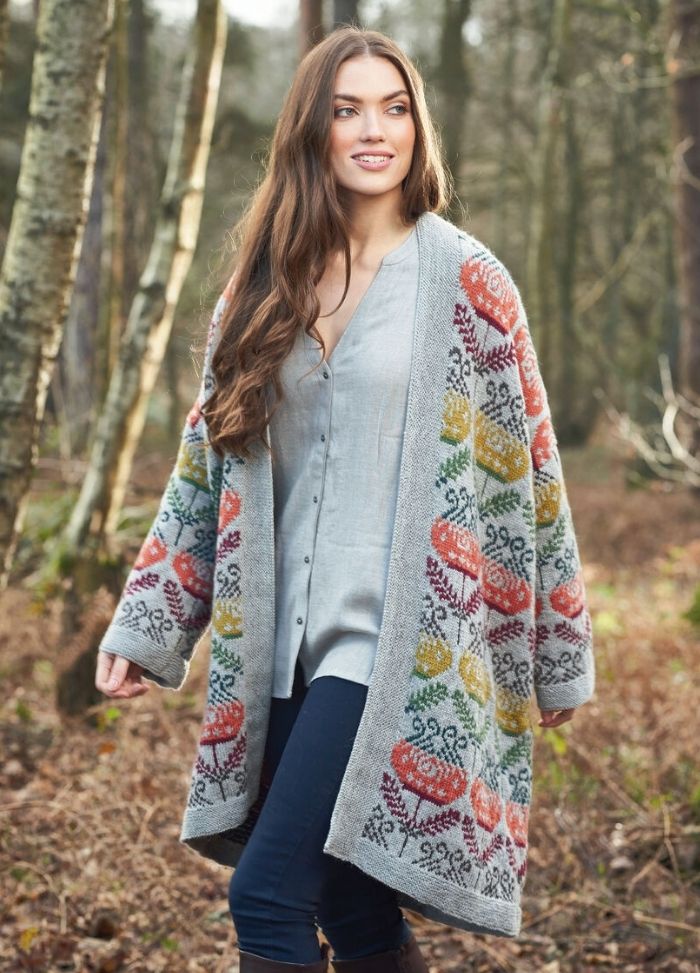 Rowan Moonflower Coat by Martin Storey Digital Pattern